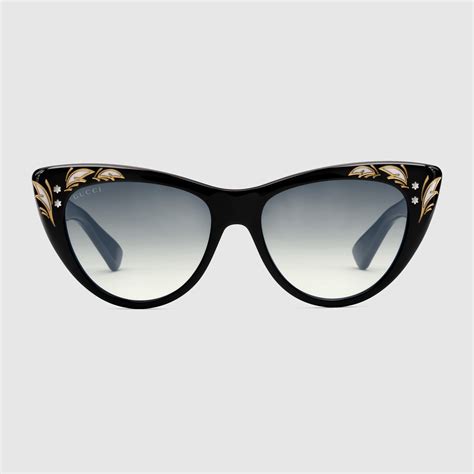 cat eye sunglasses gucci